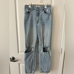 Abercrombie & Fitch ripped jeans